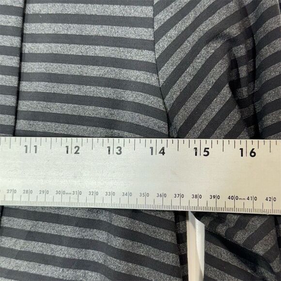 Coolibar Women’s Striped Open Front Cardigan S UPF 50+ UV Protection Gray Black - Picture 4 of 9